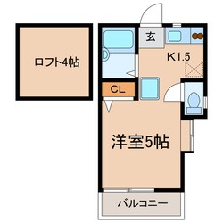 和田町駅 徒歩9分 2階の物件間取画像